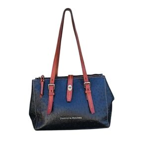 Dooney & Bourke Black and Brown Tote